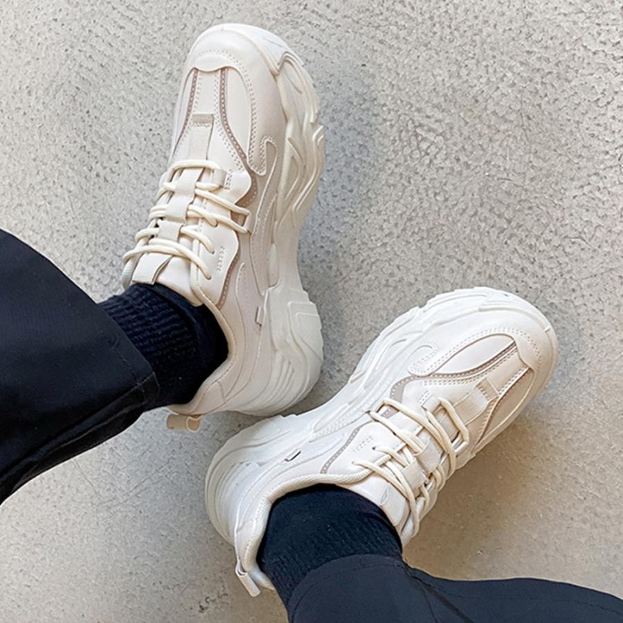ダッドスニーカー レディース ボリューム
