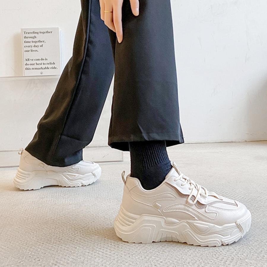 ダッドスニーカー レディース ボリューム