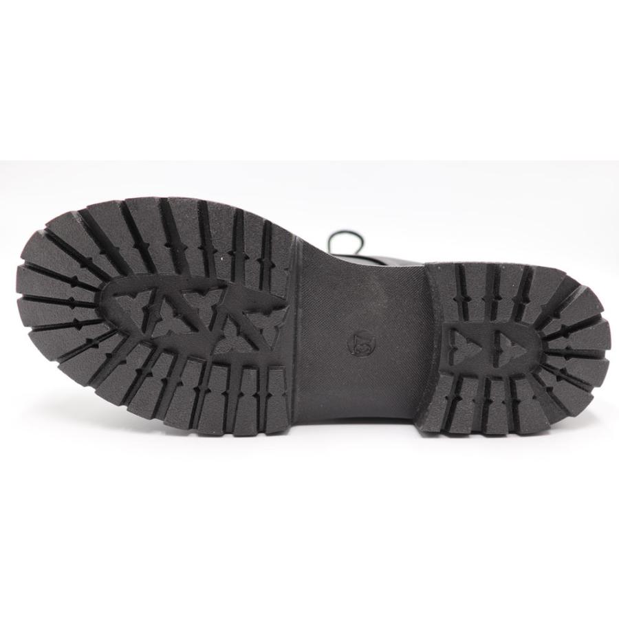 ショート ブーツ レディース シューズ 厚底 ワークブーツ レースアップ 春秋冬 美脚 歩きやすい