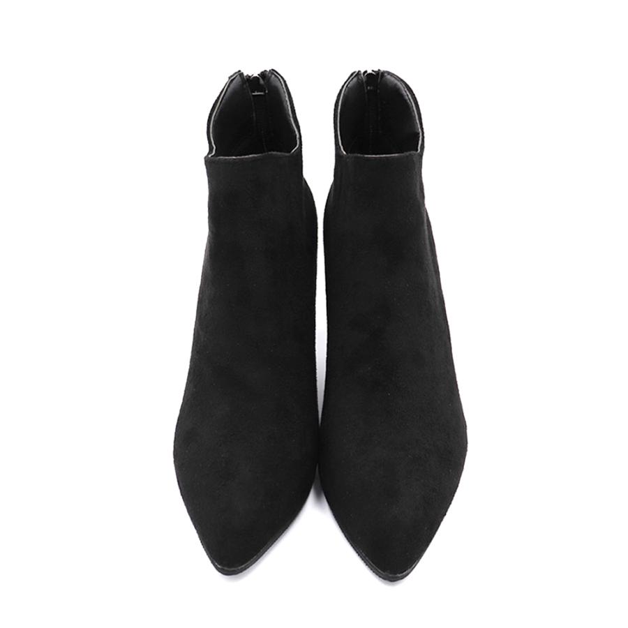 ショートブーツ 靴 シューズ ブーツ レディース ハイヒール 美脚 通勤 OL 韓国