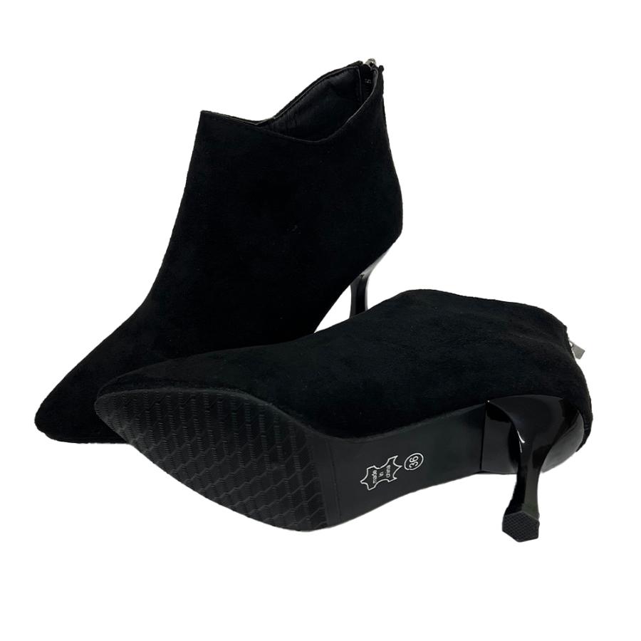 ショートブーツ 靴 シューズ ブーツ レディース ハイヒール 美脚 通勤 OL 韓国