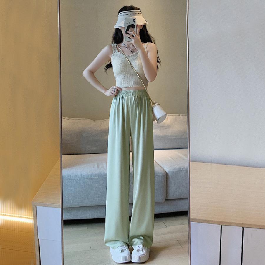 ドレープパンツ 無地 レディース 春夏【ゆうパケット可】