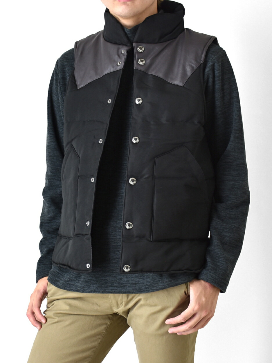 PUレザー 切替え 中綿ベスト ベスト ダウンタッチ メンズ 中綿 ハイネック 無地 バイカラー 切替 中綿ジャケット アウター アウトドア 父の日 送料無料 通販YC