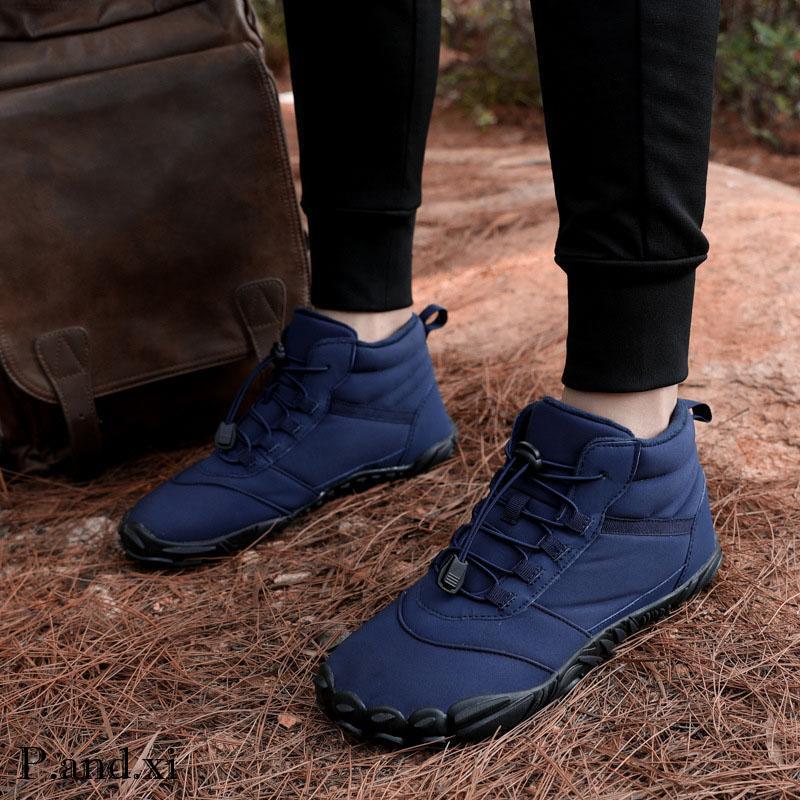 トレッキングシューズ メンズ レディース 防水 防寒 ハイキングシューズ 登山靴 アウトドアシューズ カップル ペアルック 疲れない アウトドア