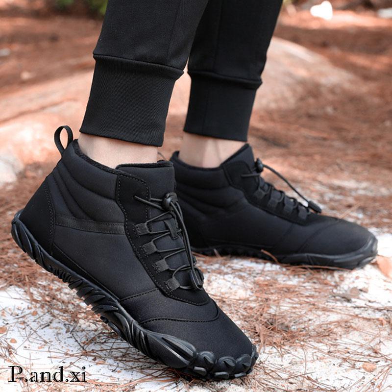 トレッキングシューズ メンズ レディース 防水 防寒 ハイキングシューズ 登山靴 アウトドアシューズ カップル ペアルック 疲れない アウトドア