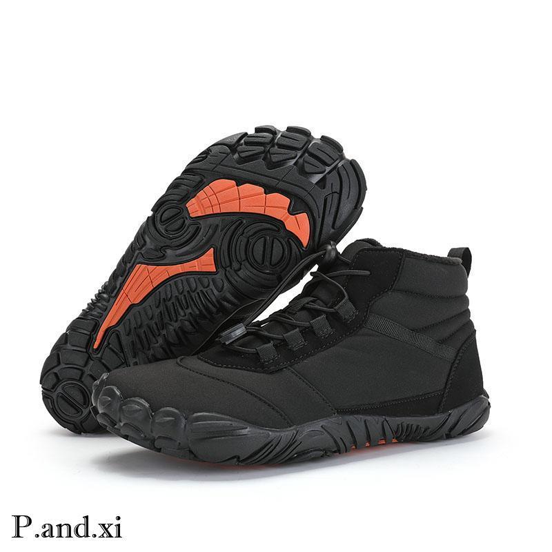 トレッキングシューズ メンズ レディース 防水 防寒 ハイキングシューズ 登山靴 アウトドアシューズ カップル ペアルック 疲れない アウトドア