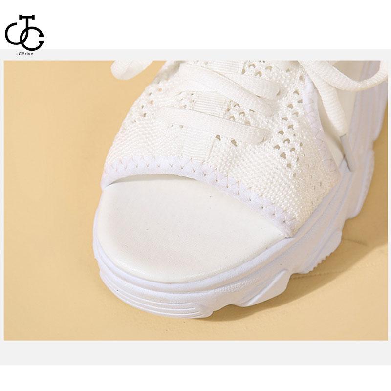 大 厚底サンダル レディース 厚底 メッシュ スポーツサンダル 通気性 韓国風 カジュアル 歩きやすい スニーカー シューズ 靴