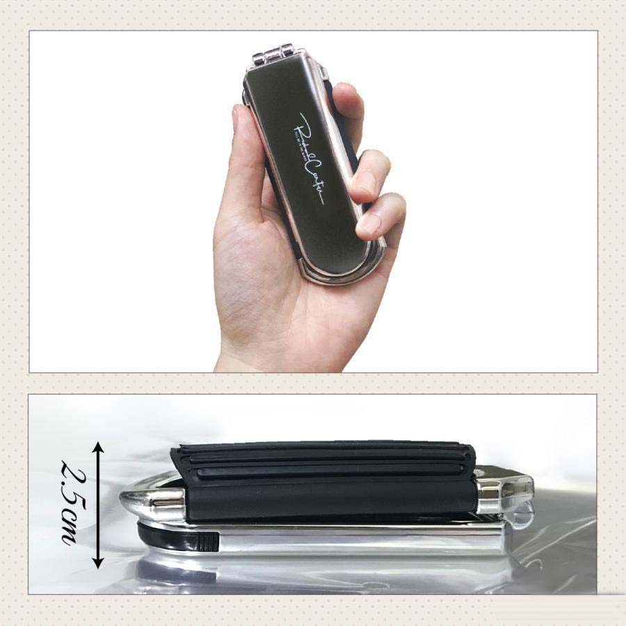 ヘアブラシ 携帯用 ブラシ 外出 旅行 鏡付き コンパクト おしゃれ hair-brashi01