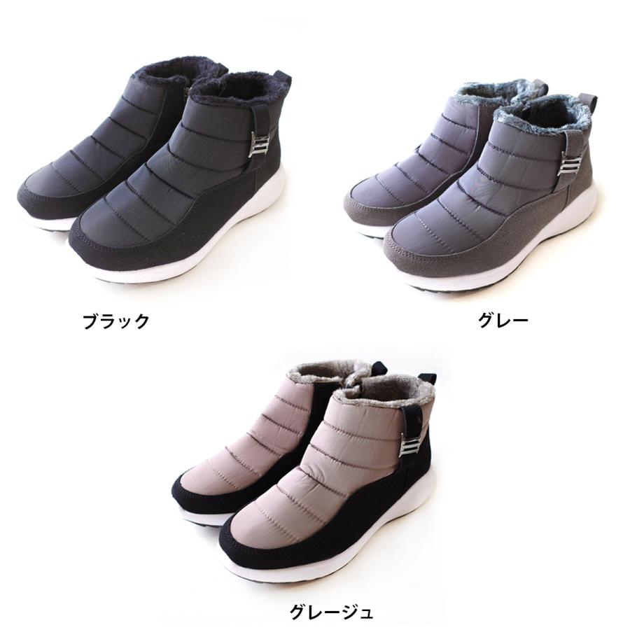 防寒ダウンブーツ スノーブーツ レディース 秋冬 あったか ファーF厚底