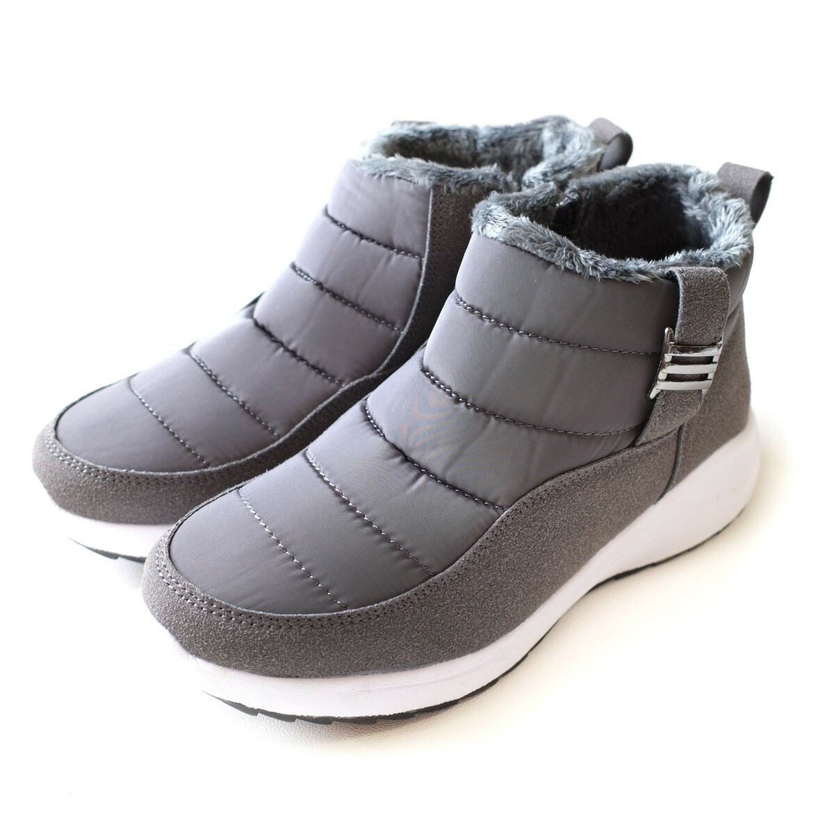 防寒ダウンブーツ スノーブーツ レディース 秋冬 あったか ファーF厚底