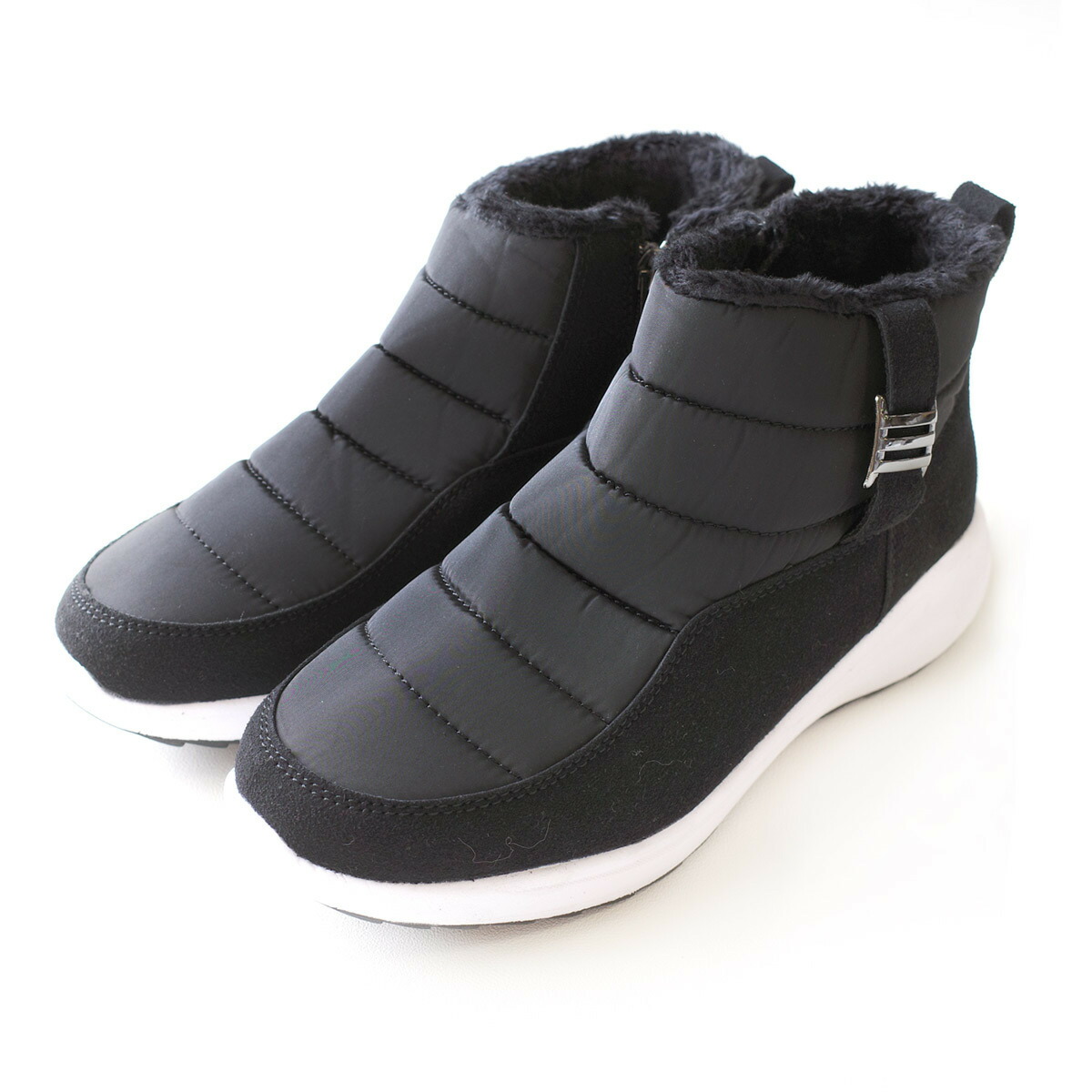 防寒ダウンブーツ スノーブーツ レディース 秋冬 あったか ファーF厚底