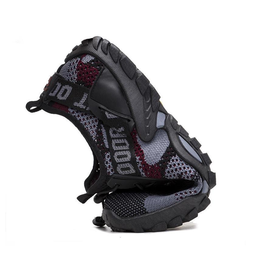 トレッキングシューズ 登山靴 軽量 防滑 耐磨耗 低反発 メンズすべりどめ ハイキング アウトドアシューズ スニーカー 履きやすい 歩きやすい 痛くない