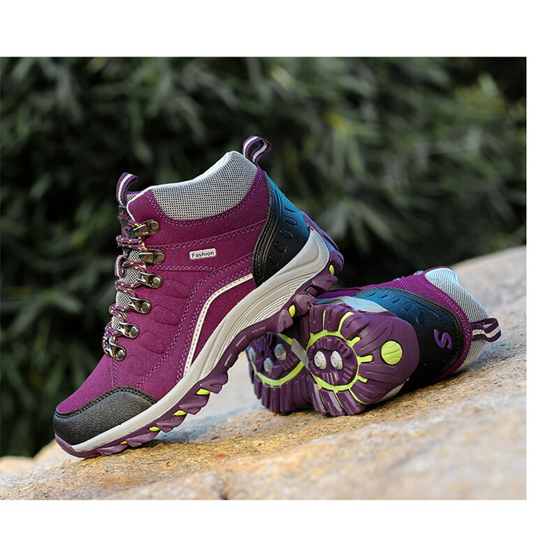 トレッキングシューズ ハイカット メンズ 登山靴 アウトドアシューズ ハイキングシューズ 防水 防滑 耐磨耗 衝撃吸収 遠足 アウトドア 大きいサイズ