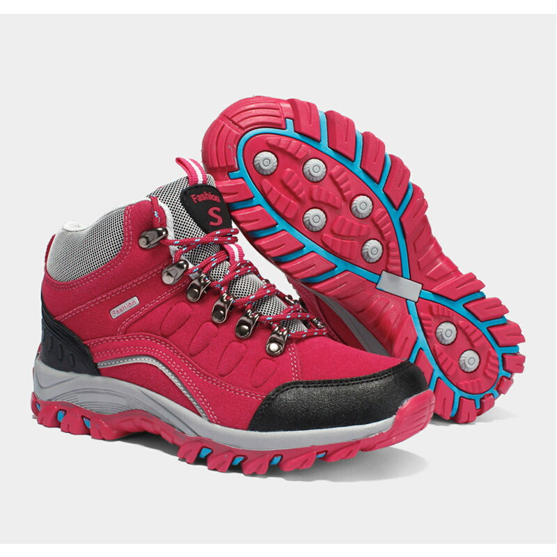 トレッキングシューズ ハイカット メンズ 登山靴 アウトドアシューズ ハイキングシューズ 防水 防滑 耐磨耗 衝撃吸収 遠足 アウトドア 大きいサイズ