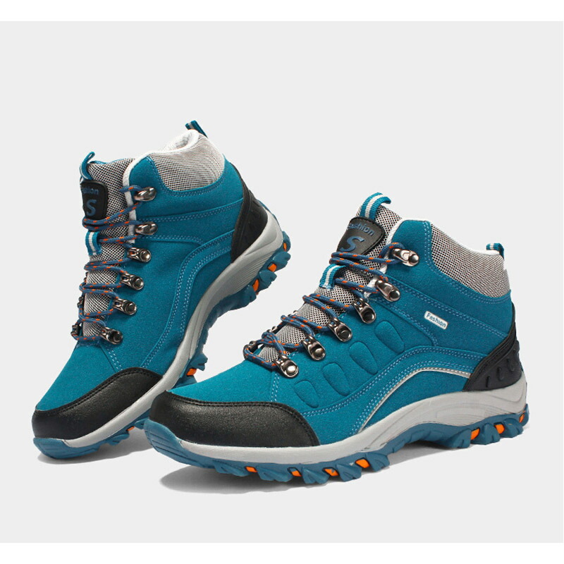 トレッキングシューズ ハイカット メンズ 登山靴 アウトドアシューズ ハイキングシューズ 防水 防滑 耐磨耗 衝撃吸収 遠足 アウトドア 大きいサイズ