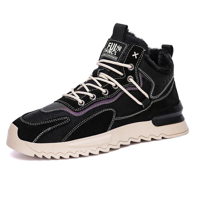 スノーブーツ スノーシューズ ボアブーツ 保暖 冬用 雪用ブーツ 綿靴 雪靴 ムートンブーツ スウェード レースアップ 紐靴 メンズ 防水 防寒 ショート ブーツ