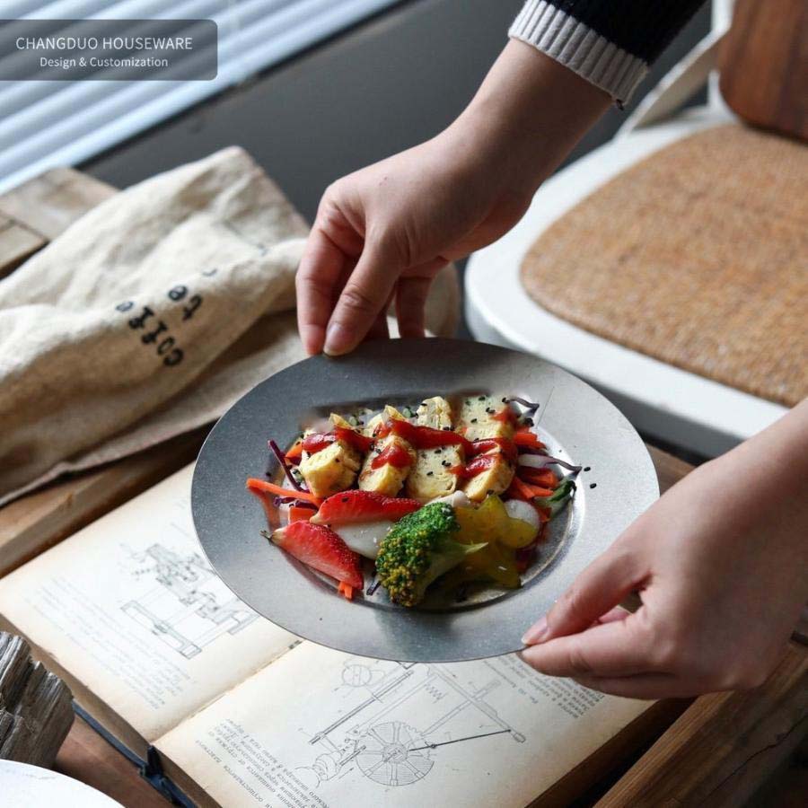 大皿 おしゃれ 北欧 プレート皿 ケーキ皿 カレー皿 パスタ皿 20.7cm