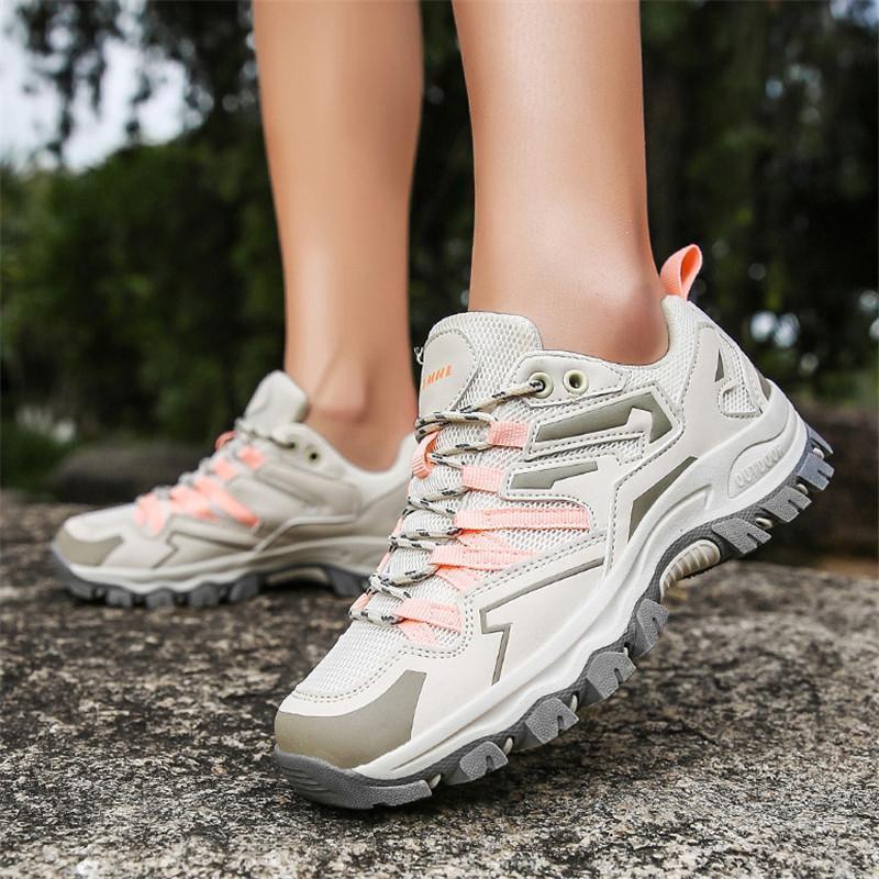 トレッキングシューズ 登山靴 メンズ レディース 厚底 カップル スニーカー 靴 シューズ ウォーキングシューズ アウトドア 幅広 大きいサイズ 小さいサイズ