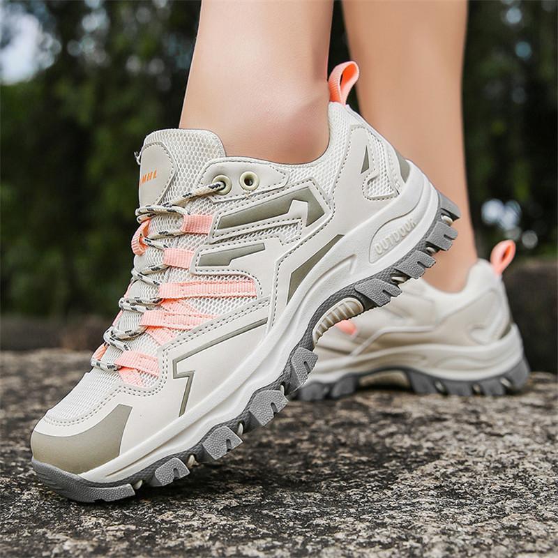 トレッキングシューズ 登山靴 メンズ レディース 厚底 カップル スニーカー 靴 シューズ ウォーキングシューズ アウトドア 幅広 大きいサイズ 小さいサイズ